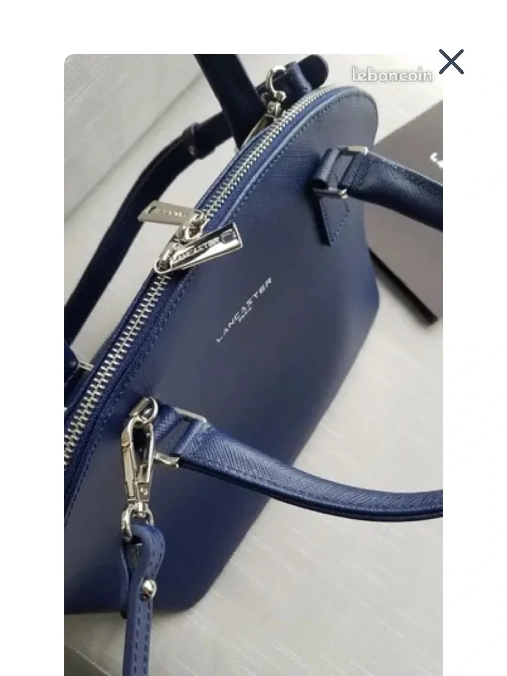 Brand New Lancaster Paris Leather Handbag (with Tags) 👜